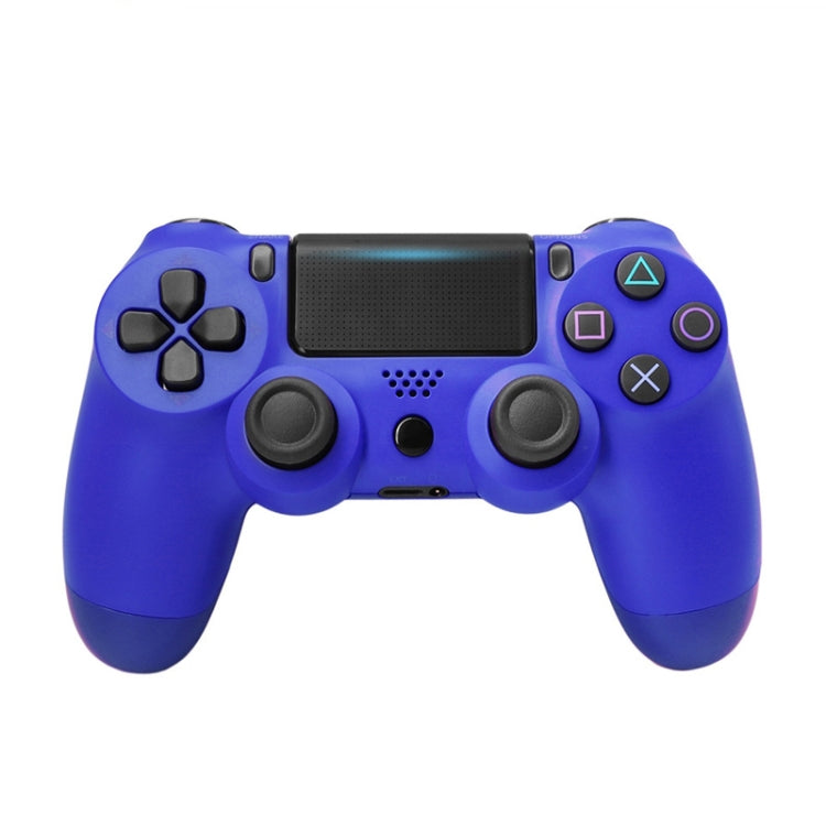 Wireless Bluetooth Game Handle Controller with Lamp for PS4, US Version(Blue) - Gamepads by PMC Jewellery | Online Shopping South Africa | PMC Jewellery