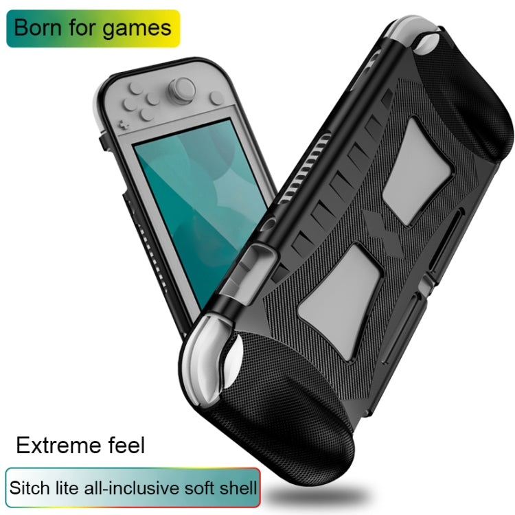 TPU Soft Protective Shell Drop Resistance for Nintendo Switch Lite(Yellow) - Cases by PMC TechLife | Online Shopping South Africa | PMC TechLife