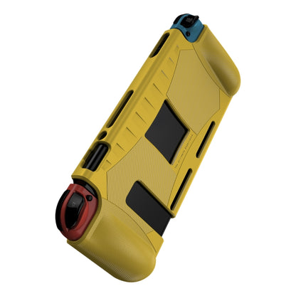 TPU Soft Protective Shell Drop Resistance for Nintendo Switch(Yellow) - Cases by PMC Jewellery | Online Shopping South Africa | PMC Jewellery