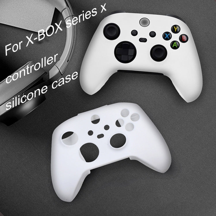 Anti-slip Silicone GamePad Protective Cover For XBOX Series X / S (White) - Cases by PMC Jewellery | Online Shopping South Africa | PMC Jewellery