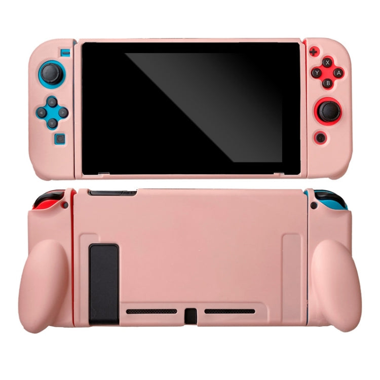 For Nintendo Switch Pure Color Shockproof TPU Case(Pink) - Cases by PMC Jewellery | Online Shopping South Africa | PMC Jewellery