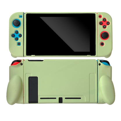 For Nintendo Switch Pure Color Shockproof TPU Case(Green) - Cases by PMC Jewellery | Online Shopping South Africa | PMC Jewellery