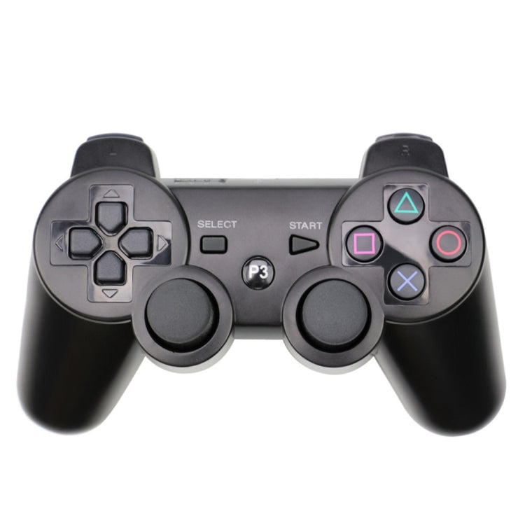 Snowflake Button Wireless Bluetooth Gamepad Game Controller for PS3(Black) - Gamepads by PMC Jewellery | Online Shopping South Africa | PMC Jewellery