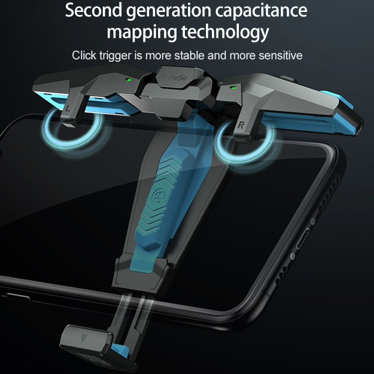 GameSir F4 Foldable Eagle Wing Shaped Physical Direct Connect Capacitor Gamepad Compatible with IOS & Android System Devices - free shipping - PMC TechLife - Order now!