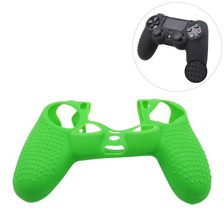 Non-slip Silicone Protective Case for Sony PS4(Green) - Cases by PMC Jewellery | Online Shopping South Africa | PMC Jewellery