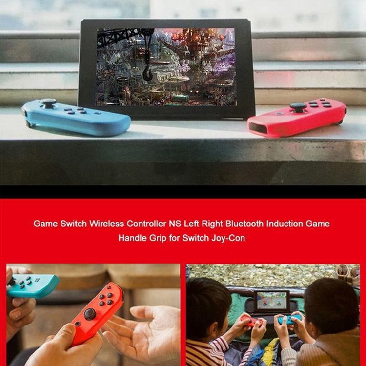Left and Right Bluetooth Wireless Joypad Gamepad Game Controller for Switch(Blue + Red) - free shipping - PMC TechLife - Order now!