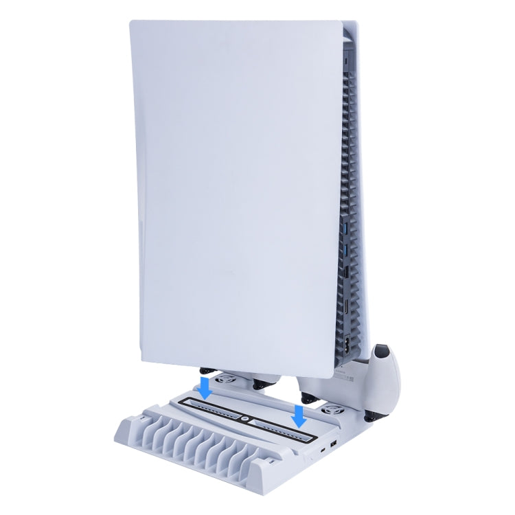 DOBE TP5-0593 Multi-function Stand With Game Disc Storage For PS5 - free shipping - PMC TechLife - Order now!