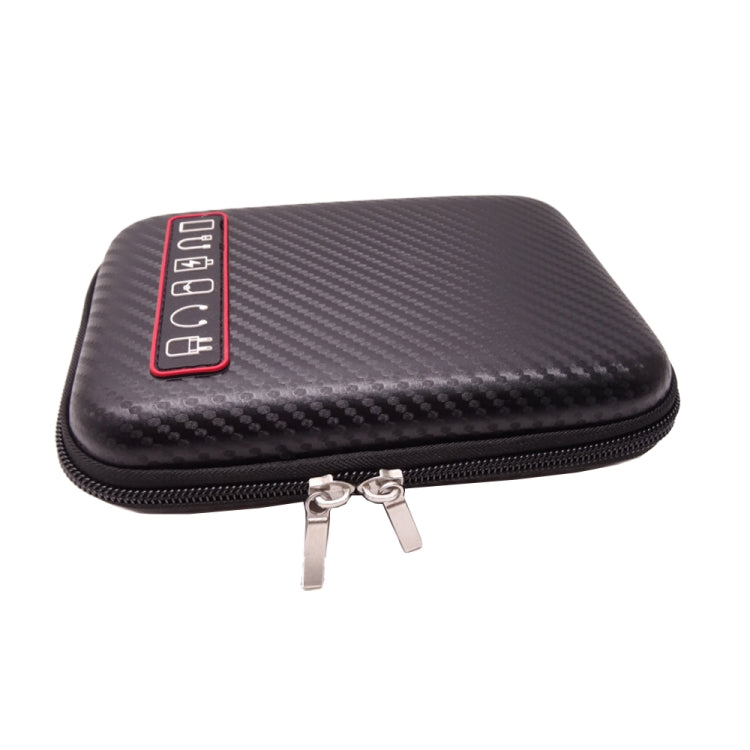 GUANHE GH1822 Carbon Fiber Portable Travel Storage Bag(Black) - Bags by PMC TechLife | Online Shopping South Africa | PMC TechLife
