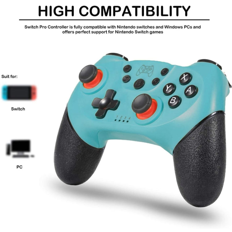 6-axis Bluetooth Joypad Gamepad Game Controller for Switch Pro(Grey) - Gamepads by PMC TechLife | Online Shopping South Africa | PMC TechLife