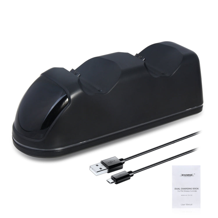 DOBE TP4-1781 Wireless Controller Dual Charging Dock LED Charger Handle Charger for  PS4 / Slim / Pro(Black) - Charger & Power by DOBE | Online Shopping South Africa | PMC TechLife | Buy Now Pay Later Mobicred