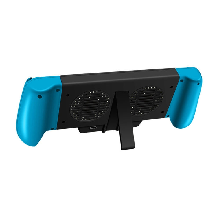 IPLAY Host Charging Grips Stand Shell Cooling Fan for Switch Lite(Blue) - Charger & Power by iplay | Online Shopping South Africa | PMC Jewellery