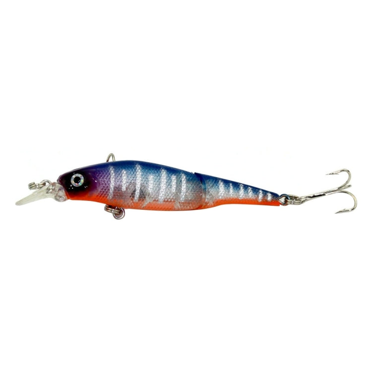 HENGJIA JM010-X 6# 8.8cm 7.4g 2-section Plastic Hard Baits Artificial Fishing Lures with Treble Hook, Random Color Delivery - Fishing Lures by HENGJIA | Online Shopping South Africa | PMC TechLife | Buy Now Pay Later Mobicred