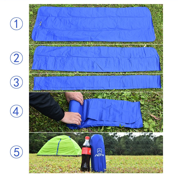 Aotu AT6241 Outdoor Camping Inflatable Cushion TPU Air Mattress, Size: 190x57x5.5cm(Blue) - Camping Mats by AOTU | Online Shopping South Africa | PMC TechLife | Buy Now Pay Later Mobicred
