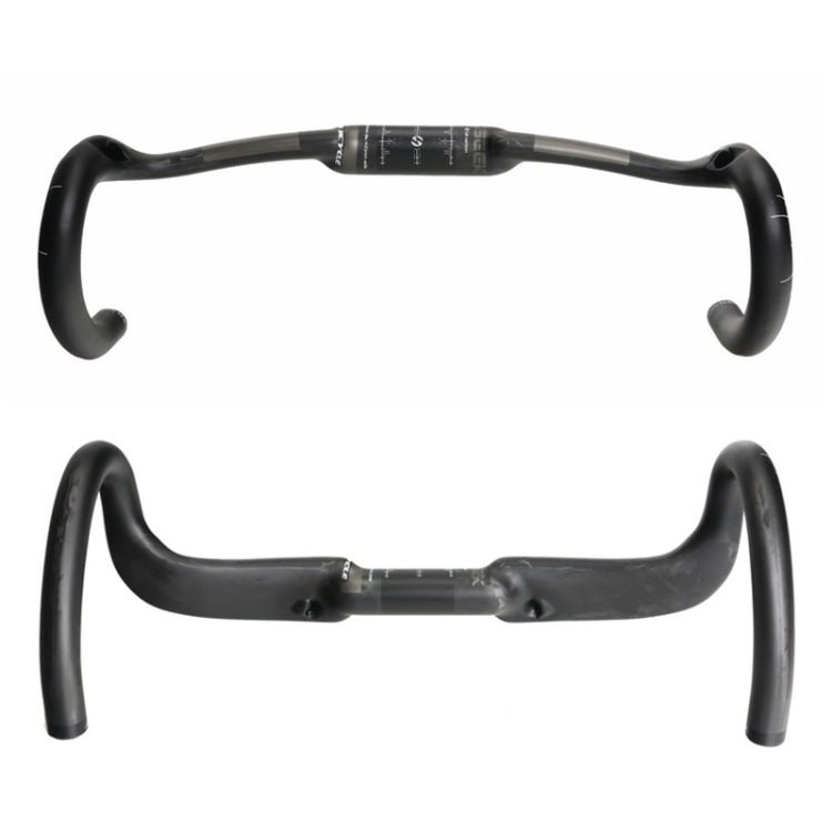 TOSEEK UD Carbon Fiber Texture Road Bike Handlebar, Size: 440mm (UD Matte) - free shipping - PMC TechLife - Order now!