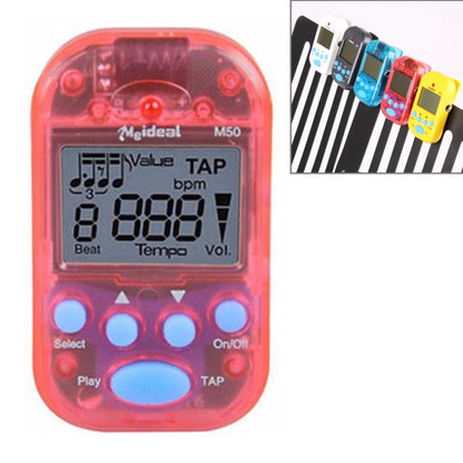 Mini Professional Electronic Piano Violin Clip High-quality Metronome Digital Tuner M50 - Keyboard Instruments by PMC Jewellery | Online Shopping South Africa | PMC Jewellery