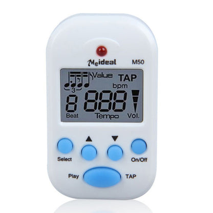 Mini Professional Electronic Piano Violin Clip High-quality Metronome Digital Tuner M50 - Keyboard Instruments by PMC Jewellery | Online Shopping South Africa | PMC Jewellery