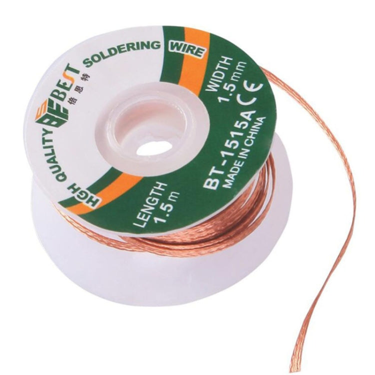 BST-1515A   Desoldering Wire Solder Remover Wire - Welding Wire by BEST | Online Shopping South Africa | PMC Jewellery