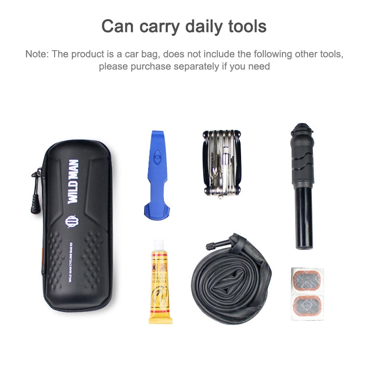 WILD MAN E3 Waterproof MTB Bike Repair Tools Bag Bicycle Tube Bag Riding Accessories - Bicycle Bags by WILD MAN | Online Shopping South Africa | PMC TechLife | Buy Now Pay Later Mobicred