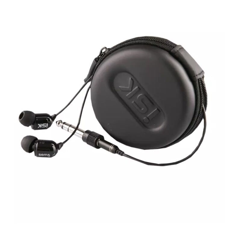 ISK SEM5 3.5mm HiFi Stereo In Ear Monitor Earphone for Phone Computer Network K Song Headphones - In Ear Wired Earphone by PMC TechLife | Online Shopping South Africa | PMC TechLife