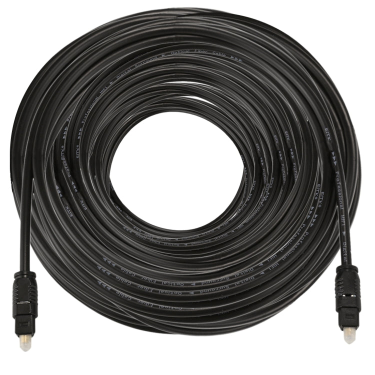 EMK 30m OD4.0mm Toslink Male to Male Digital Optical Audio Cable - Audio Optical Cables by EMK | Online Shopping South Africa | PMC TechLife | Buy Now Pay Later Mobicred