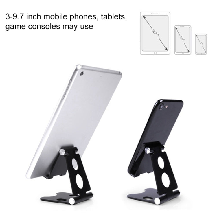 ROOSTAND R2 Aluminum Alloy Mobile Desktop Tablet Bracket Double Folding Lazy Artifact, Size: 6.4x7x9cm(Champagne Gold) - Desktop Holder by PMC TechLife | Online Shopping South Africa | PMC TechLife