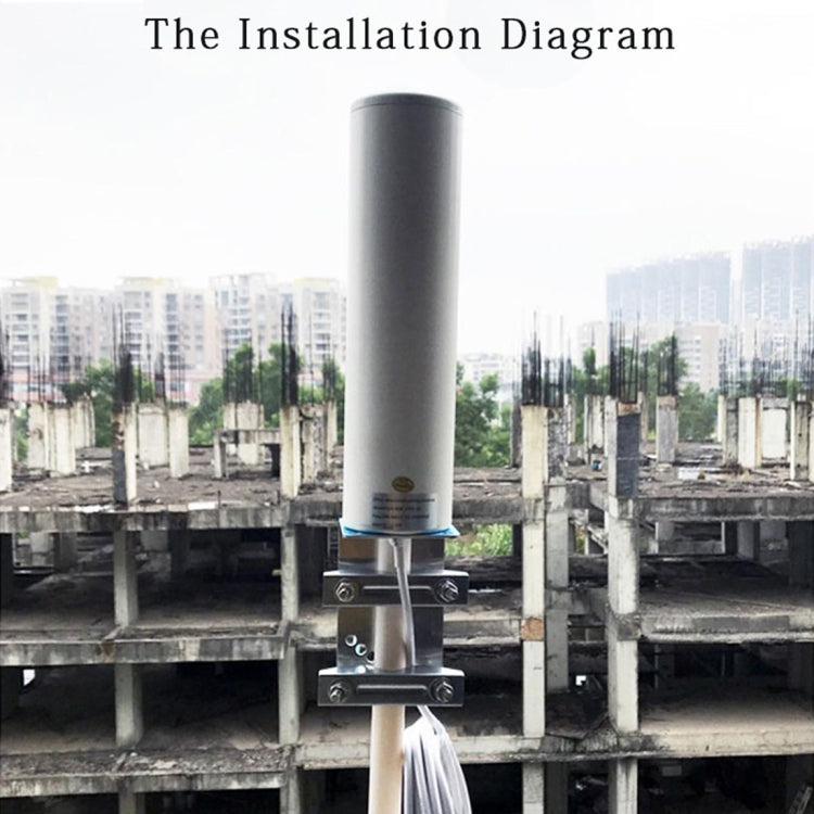 4G LTE WiFi 12DBi Omni External Barrel Antenna with TS9 Male(White) - SMA/RP-SMA Antenna by PMC TechLife | Online Shopping South Africa | PMC TechLife | Buy Now Pay Later Mobicred