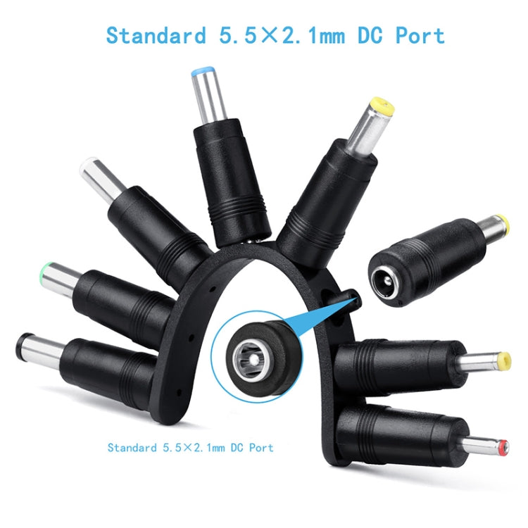 12 in 1 DC Power Cord USB Multi-Function Interchange Plug USB Charging Cable(Black) - free shipping - PMC TechLife - Order now!
