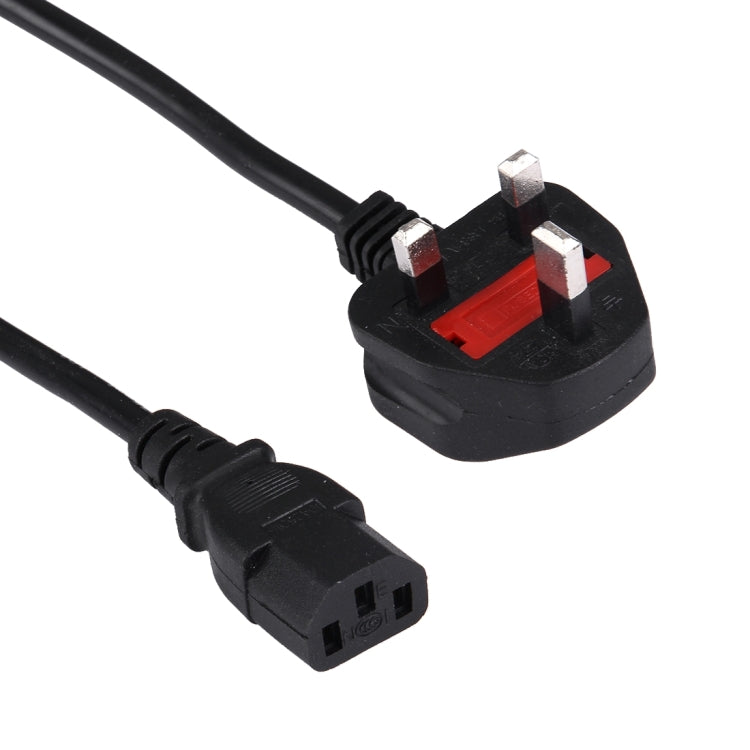 BS-1363/A LP-60L UK Plug to C13 Power Cable with Fuse for PC & Printers & Scanner, Length: 3m - Connectors by PMC Jewellery | Online Shopping South Africa | PMC Jewellery