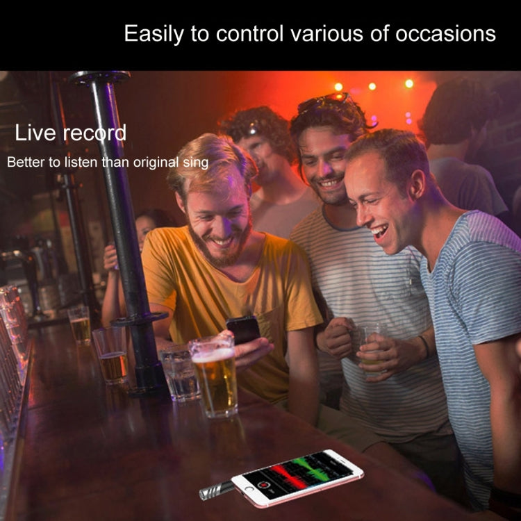 R1 Mini Condenser Record Microphone, For Smart Phones, Tablets and Other Audio Device with 3.5mm Earphone Port(Green) - Other Accessories by PMC TechLife | Online Shopping South Africa | PMC TechLife