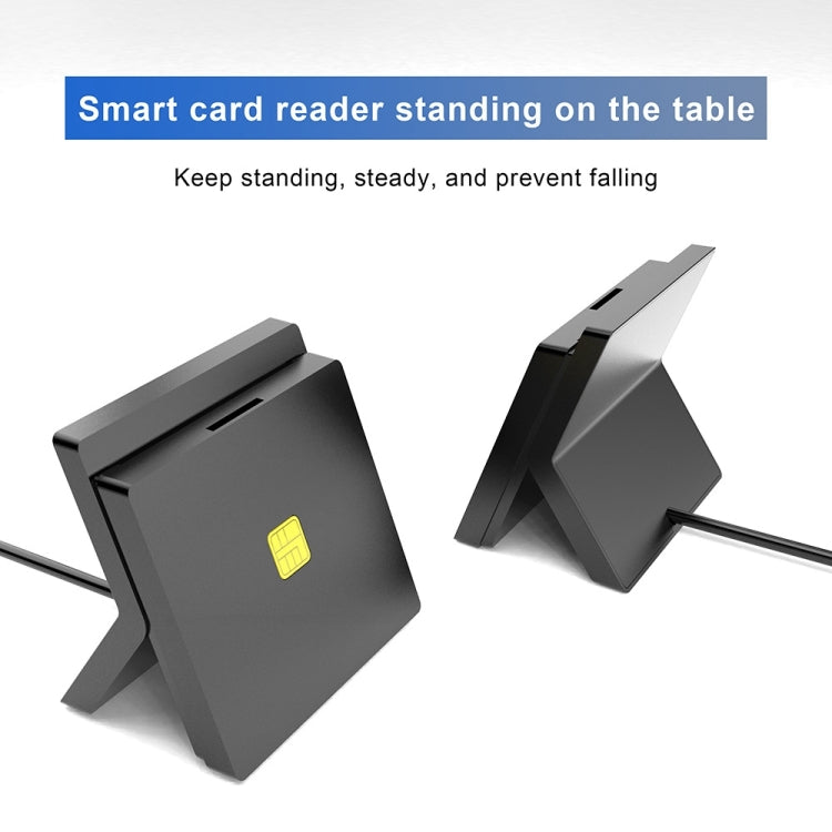 Rocketek CR319 USB 2.0 Smart Card / SIM 2 in 1 Card Reader - free shipping - PMC TechLife - Order now!