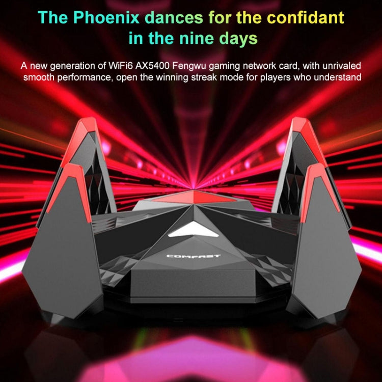 COMFAST CF-977AX 5400Mbps Tri-Band Wireless Network Card WiFi6 Type-C Adapter - free shipping - PMC TechLife - Order now!