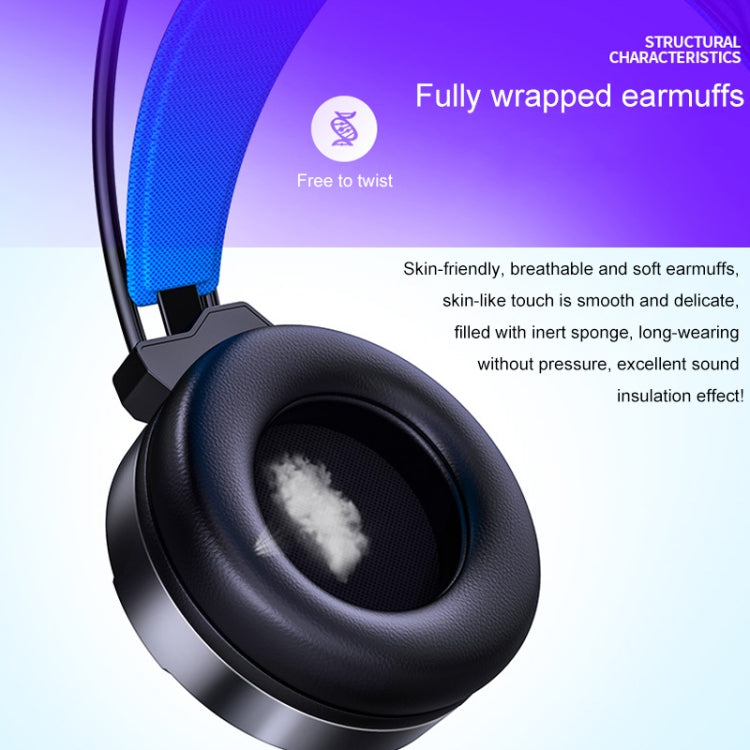 YINDIAO Q3 USB Wired E-sports Gaming Headset with Mic & RGB Light, Cable Length: 1.67m (Black) - free shipping - PMC TechLife - Order now!