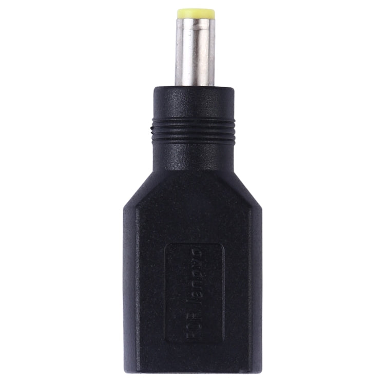 5.5 x 2.5mm Male to for Lenovo Big Square Female Plug Power Adapter (Black) - For Lenovo by PMC TechLife | Online Shopping South Africa | PMC TechLife