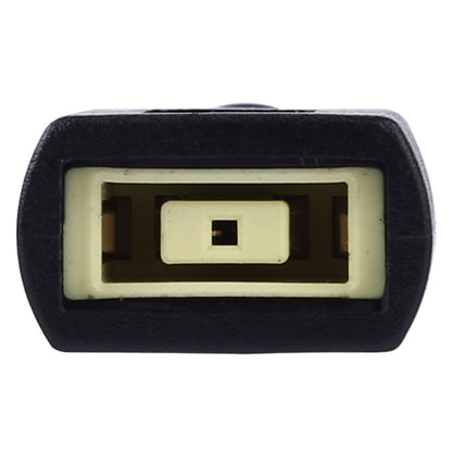 5.5 x 2.5mm Male to for Lenovo Big Square Female Plug Power Adapter (Black) - For Lenovo by PMC Jewellery | Online Shopping South Africa | PMC Jewellery