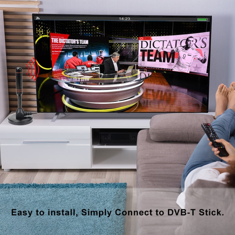 22dBi High Gain TV Antenna for DVB-T Television / USB TV Tuner with Amplifier Portable HDTV Booster - DVB-T & Simulation Antenna by PMC TechLife | Online Shopping South Africa | PMC TechLife
