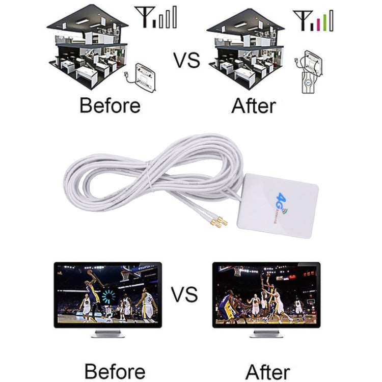 28dBi 4G Antenna with SMA Male Connector for 4G LTE FDD/TDD Router - DVB-T & Simulation Antenna by PMC TechLife | Online Shopping South Africa | PMC TechLife
