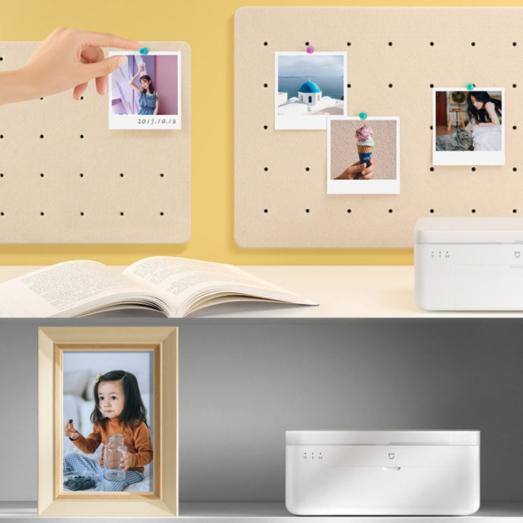 Original Xiaomi Mijia 1S Mini Automatic Pocket Photo Printer, US Plug(White) - Printer by Xiaomi | Online Shopping South Africa | PMC Jewellery