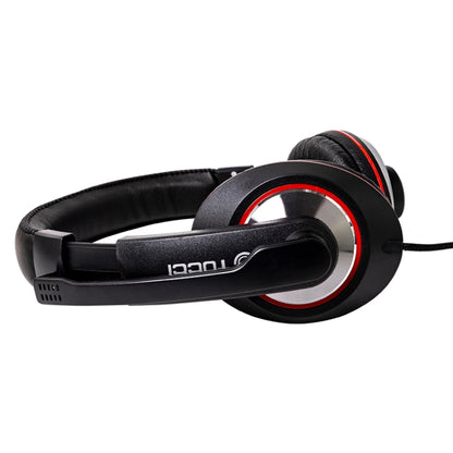 TUCCI TC-X8 Stereo PC Gaming Headset with Microphone & Conversion Cable - Multimedia Headset by TUCCI | Online Shopping South Africa | PMC Jewellery