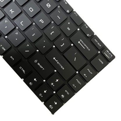 US Version Laptop Keyboard with Backlight for MSI GS65 / GS65VR / MS-16Q2 / Stealth 8SE /8SF / 8SG /Thin 8RE / Thin 8RF (Black) - Replacement Keyboards by PMC Jewellery | Online Shopping South Africa | PMC Jewellery