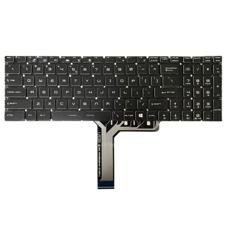 US Version Colorful Backlight Laptop Keyboard for MSI Steel GS60 / GS70 / GS72 / GT72 / GE62 / GE72 / GS73V - Replacement Keyboards by PMC Jewellery | Online Shopping South Africa | PMC Jewellery