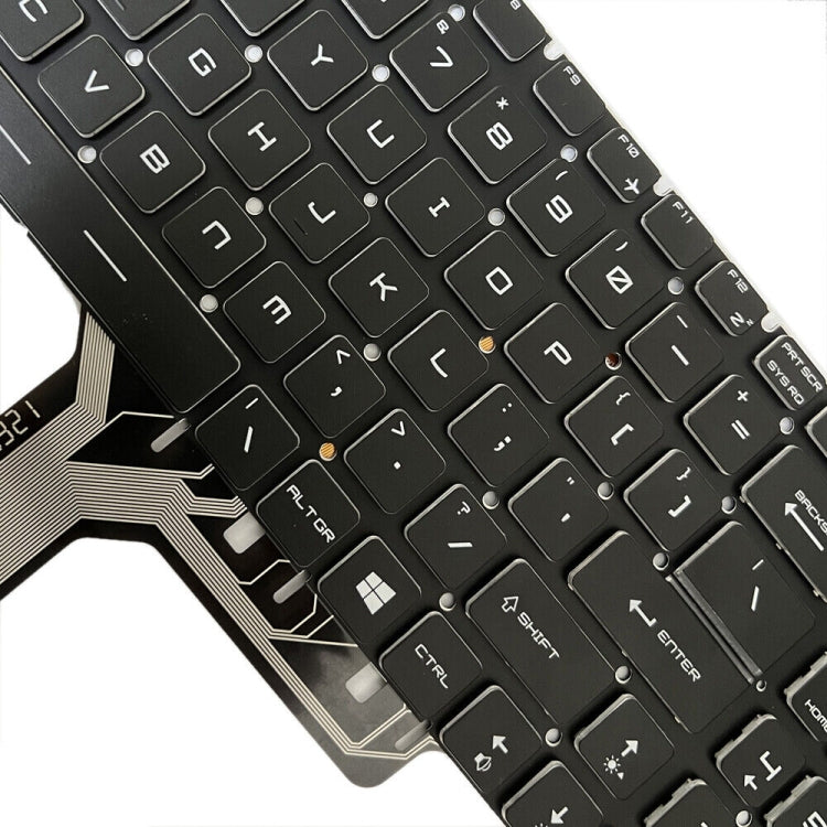 US Version Colorful Backlight Laptop Keyboard for MSI Steel GS60 / GS70 / GS72 / GT72 / GE62 / GE72 / GS73V - Replacement Keyboards by PMC TechLife | Online Shopping South Africa | PMC TechLife