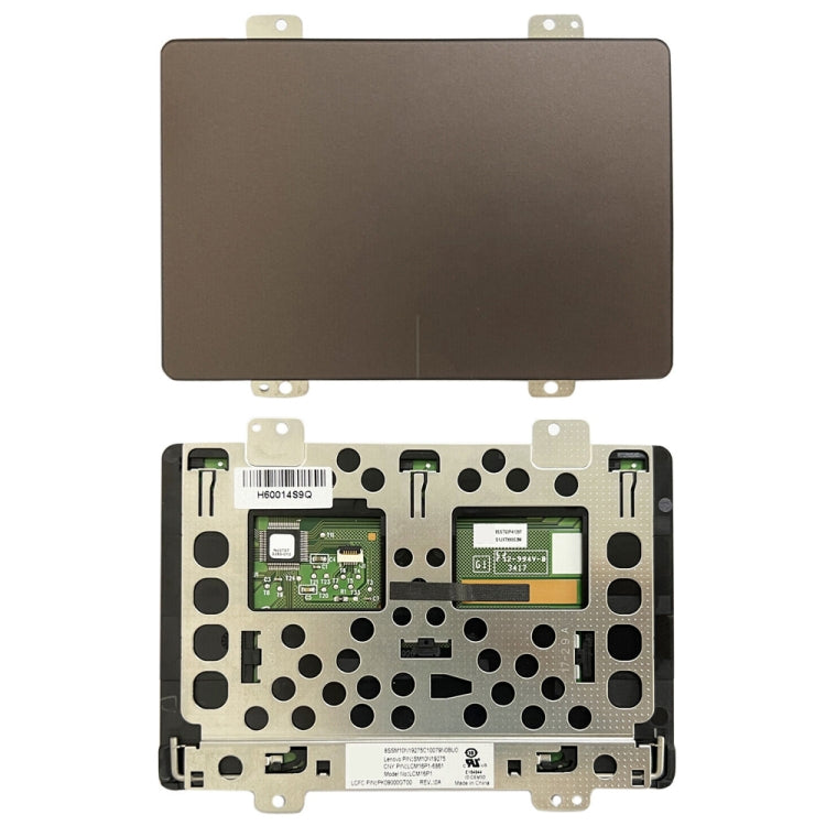 Laptop Touchpad For Lenovo YOGA 920-13IKB C930-13IKB YOGA 920-13 GEN6.7PRO (Bronze) - Lenovo Spare Parts by PMC TechLife | Online Shopping South Africa | PMC TechLife