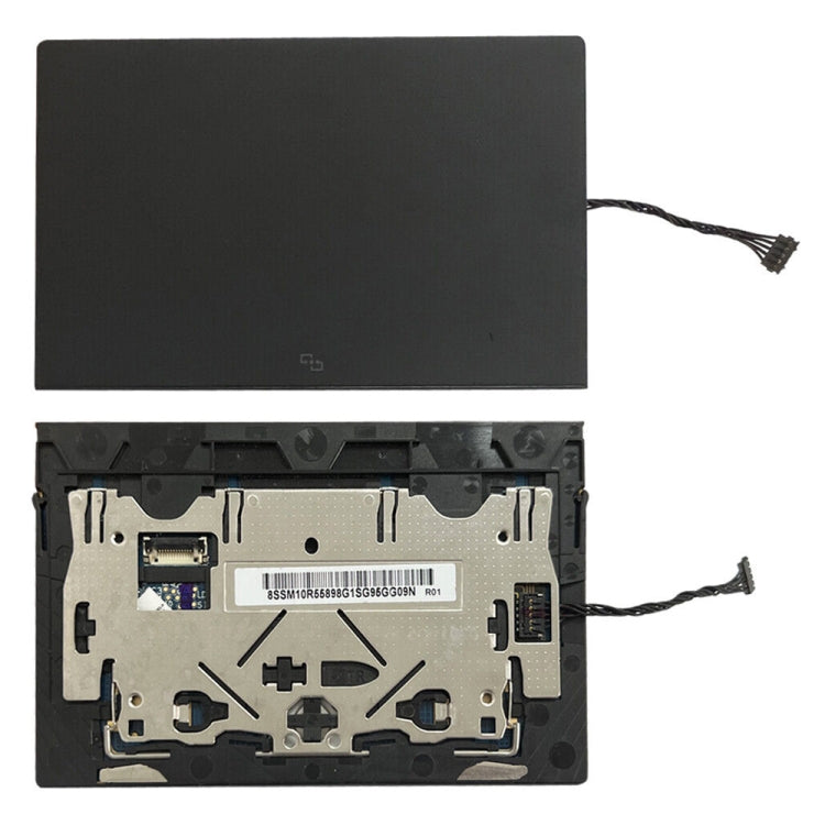 Laptop Touchpad With Flex Cable For Lenovo ThinkPad X395 20NL 20NM T490s 20NX 20NY X390 20Q0 20Q1 T495s  20QJ 20QK E14 20RA 20RB X390 20SC 20SD (Black) - Lenovo Spare Parts by PMC TechLife | Online Shopping South Africa | PMC TechLife