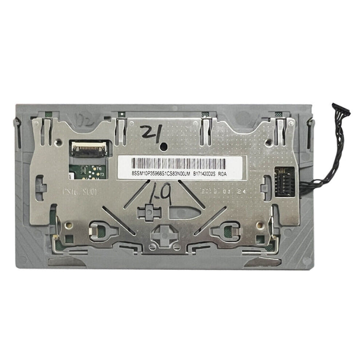 Laptop Touchpad With Flex Cable For Lenovo Thinkpad L390 20NR 20NS L390 Yoga 20NT 20NU L13 20R3 20R4 L13 Yoga 20R5 20R6 (Grey) - Lenovo Spare Parts by PMC TechLife | Online Shopping South Africa | PMC TechLife | Buy Now Pay Later Mobicred