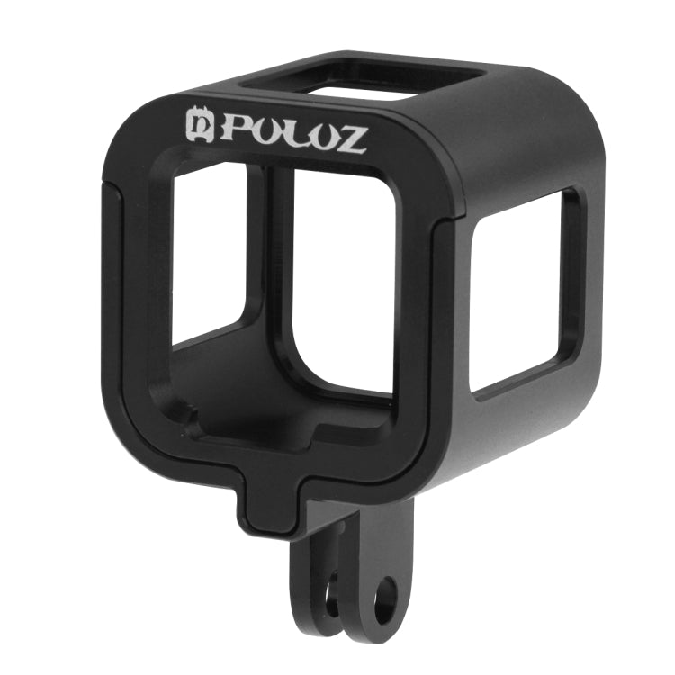PULUZ Housing Shell CNC Aluminum Alloy Protective Cage with Insurance Frame for GoPro HERO5 Session /HERO4 Session /HERO Session(Black) - Metal Cases by PULUZ | Online Shopping South Africa | PMC TechLife | Buy Now Pay Later Mobicred