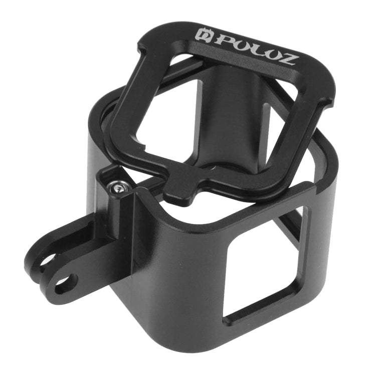 PULUZ Housing Shell CNC Aluminum Alloy Protective Cage with Insurance Frame for GoPro HERO5 Session /HERO4 Session /HERO Session(Black) - Metal Cases by PULUZ | Online Shopping South Africa | PMC TechLife | Buy Now Pay Later Mobicred