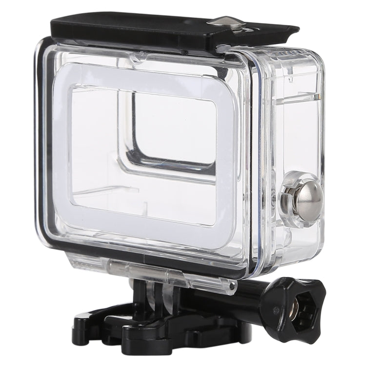 PULUZ 45m Underwater Waterproof Housing Diving Case for GoPro HERO7 Silver / HERO7 White, with Buckle Basic Mount & Screw(Transparent) - Waterproof Cases by PULUZ | Online Shopping South Africa | PMC TechLife | Buy Now Pay Later Mobicred