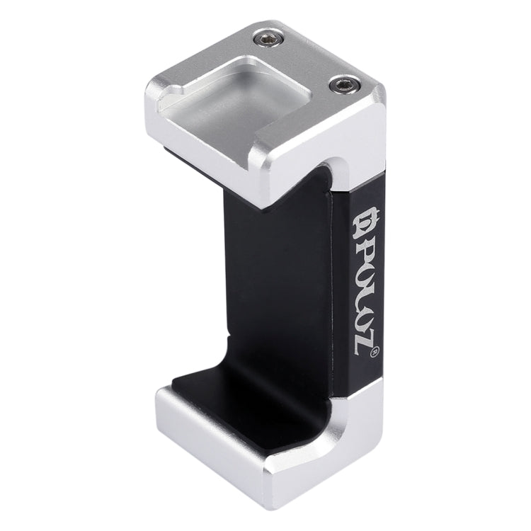 PULUZ Universal Phone Aluminum Alloy Clamp Holder Bracket with Cold Shoe For iPhone, Galaxy, Huawei, Xiaomi, Sony, HTC, Google and other Smartphones - Desktop Holder by PULUZ | Online Shopping South Africa | PMC TechLife | Buy Now Pay Later Mobicred