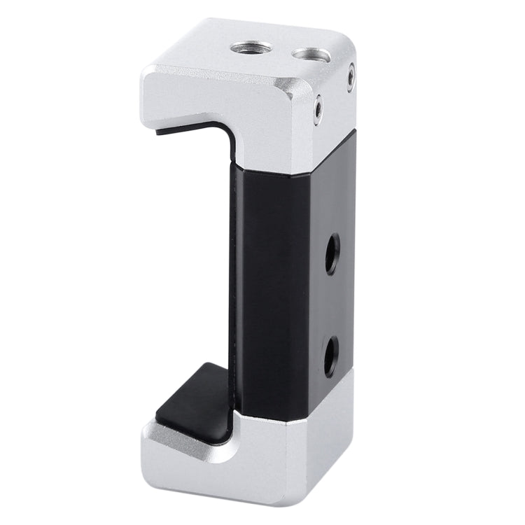 PULUZ Universal Phone Aluminum Alloy Clamp Holder Bracket with Cold Shoe For iPhone, Galaxy, Huawei, Xiaomi, Sony, HTC, Google and other Smartphones - Desktop Holder by PULUZ | Online Shopping South Africa | PMC TechLife | Buy Now Pay Later Mobicred