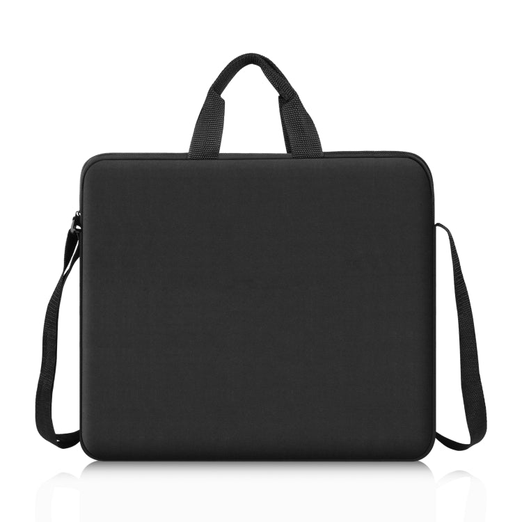 PULUZ 12 inch Ring LED Lights Portable Zipper Storage Bag Shoulder Handbags, Size: 38cm x 33cm x 3cm (Black) - Strap Satchel by PULUZ | Online Shopping South Africa | PMC TechLife